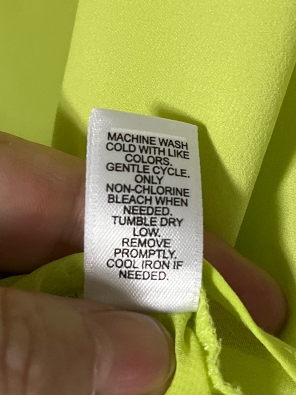 Cato Neon Lime Layered V-Neck Sleeveless Tank Top - Picture 5 of 5